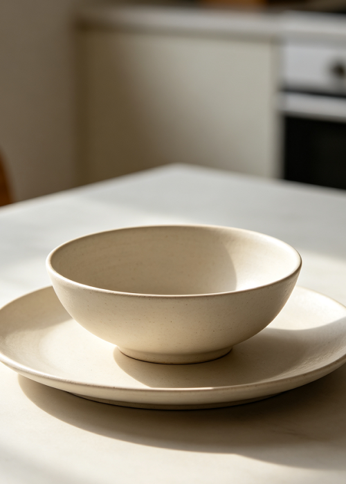 Contemporary Ceramic Dining Bowl Plate Assortment